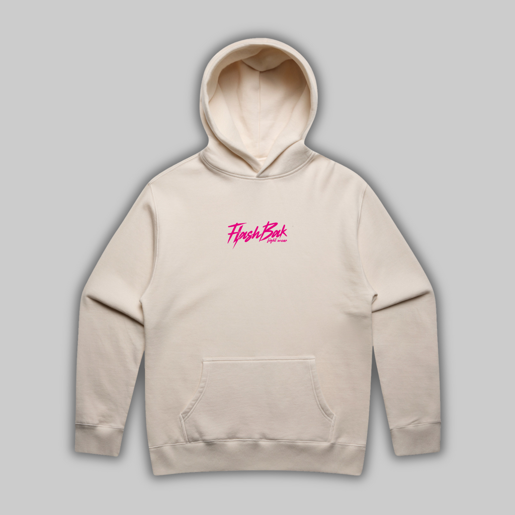 FlashBak Hoodie Faded Ecru