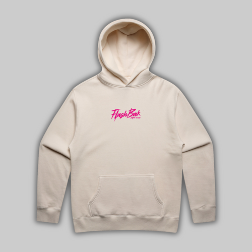 FlashBak Hoodie Faded Ecru