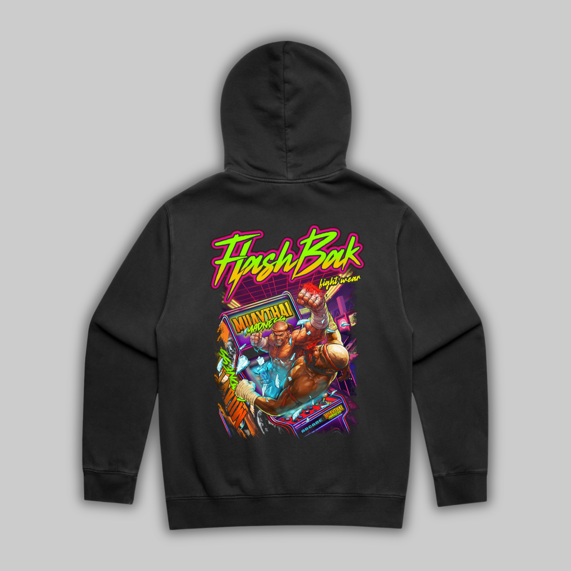 Muay Thai Madness Arcade Hoodie